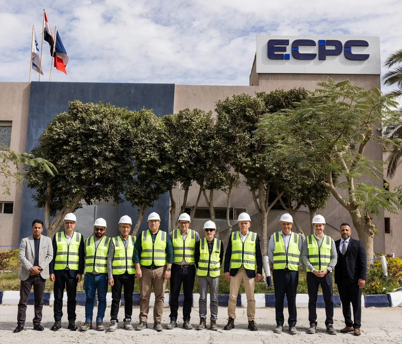 ECPC Welcomes Consolis CEO Eduard van der Meer and leadership team in Egypt